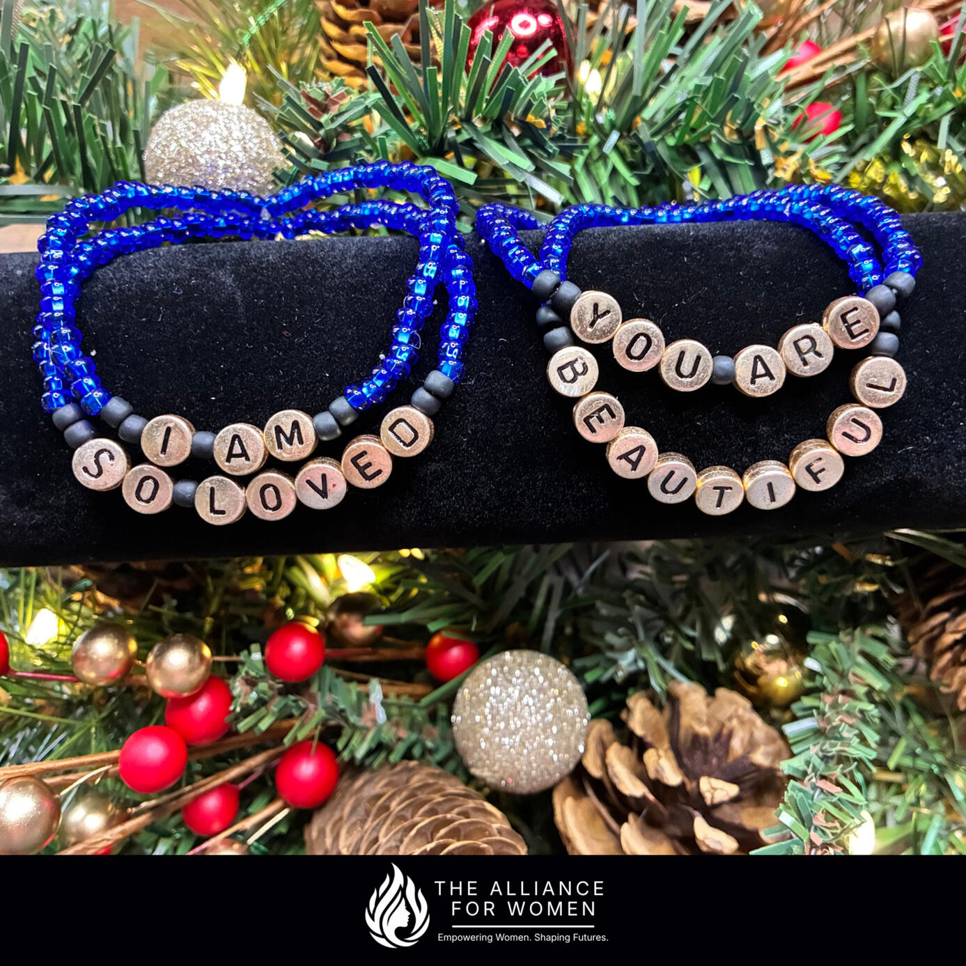 Affirmation Bracelet Set - Silent Night